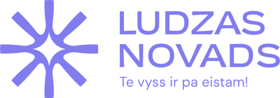 Ludzas novada logo ar saukli