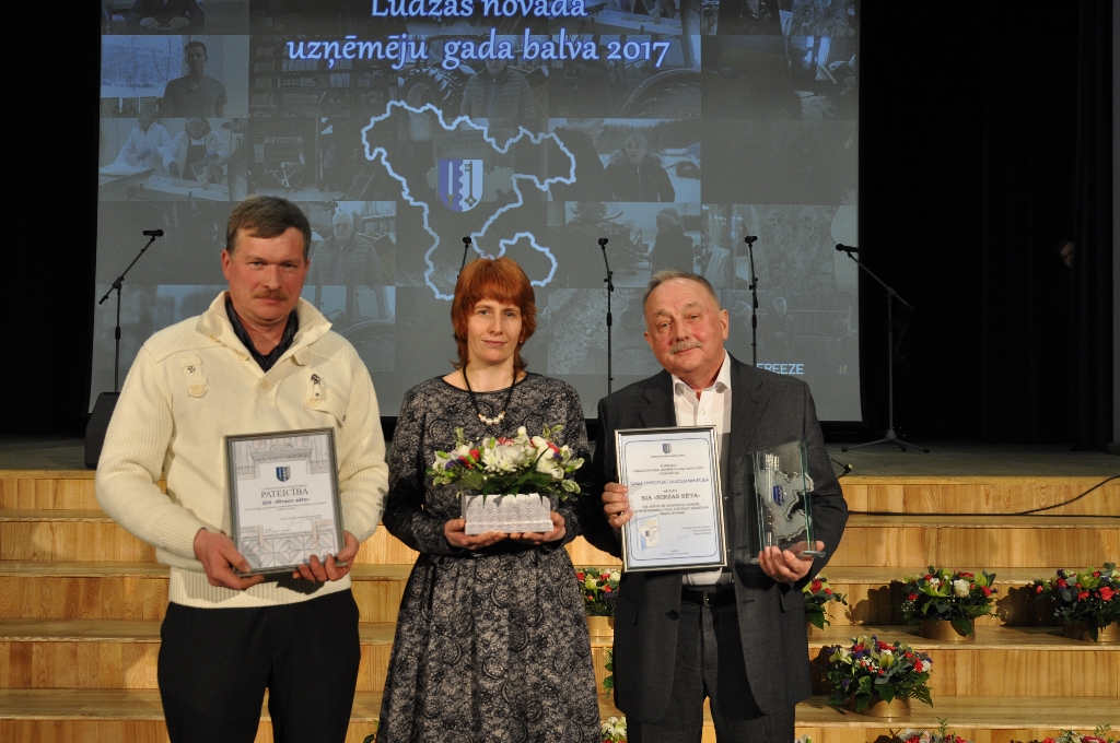 Godināti konkursa “Ludzas novada uzņēmēju gada balva 2017” uzvarētāji 8